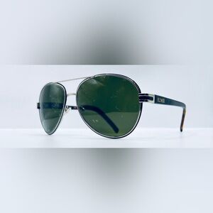 Flower Casey Tortoise Silver Pilot Sunglasses Frames Only